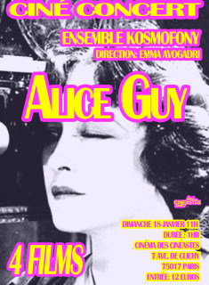 CINE-CONCERT  : ALICE GUY